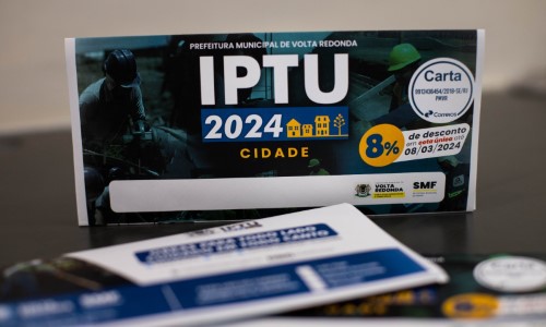IPTU 2024: carnês começam a ser enviados para as residências em Volta Redonda